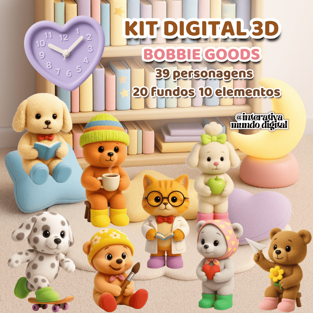 Kit Digital Bobbies Goods