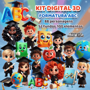 Kit Digital Formatura ABC