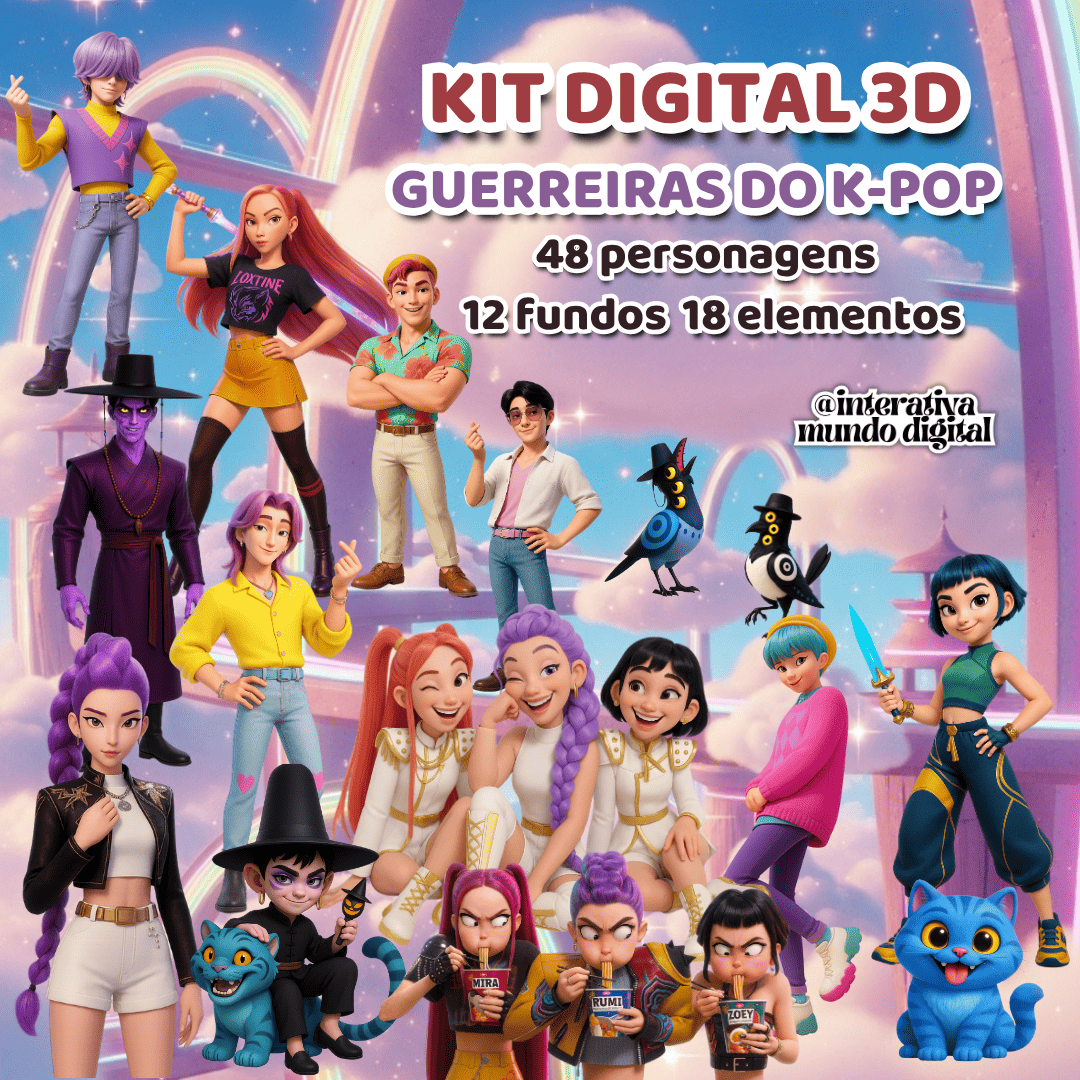 Kit Digital Guerreiras do K-Pop