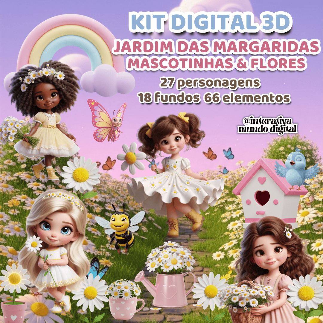Kit Digital Jardim das Margaridas
