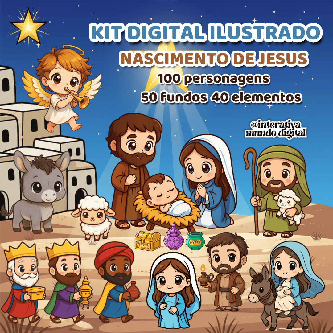Kit Digital Nascimento de Jesus