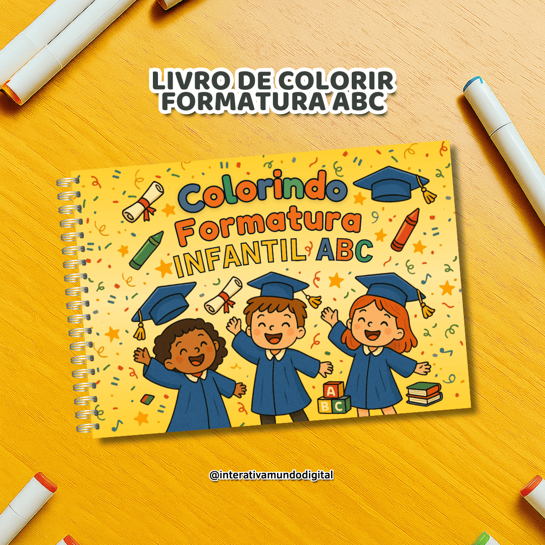 Colorindo Formatura Infantil ABC