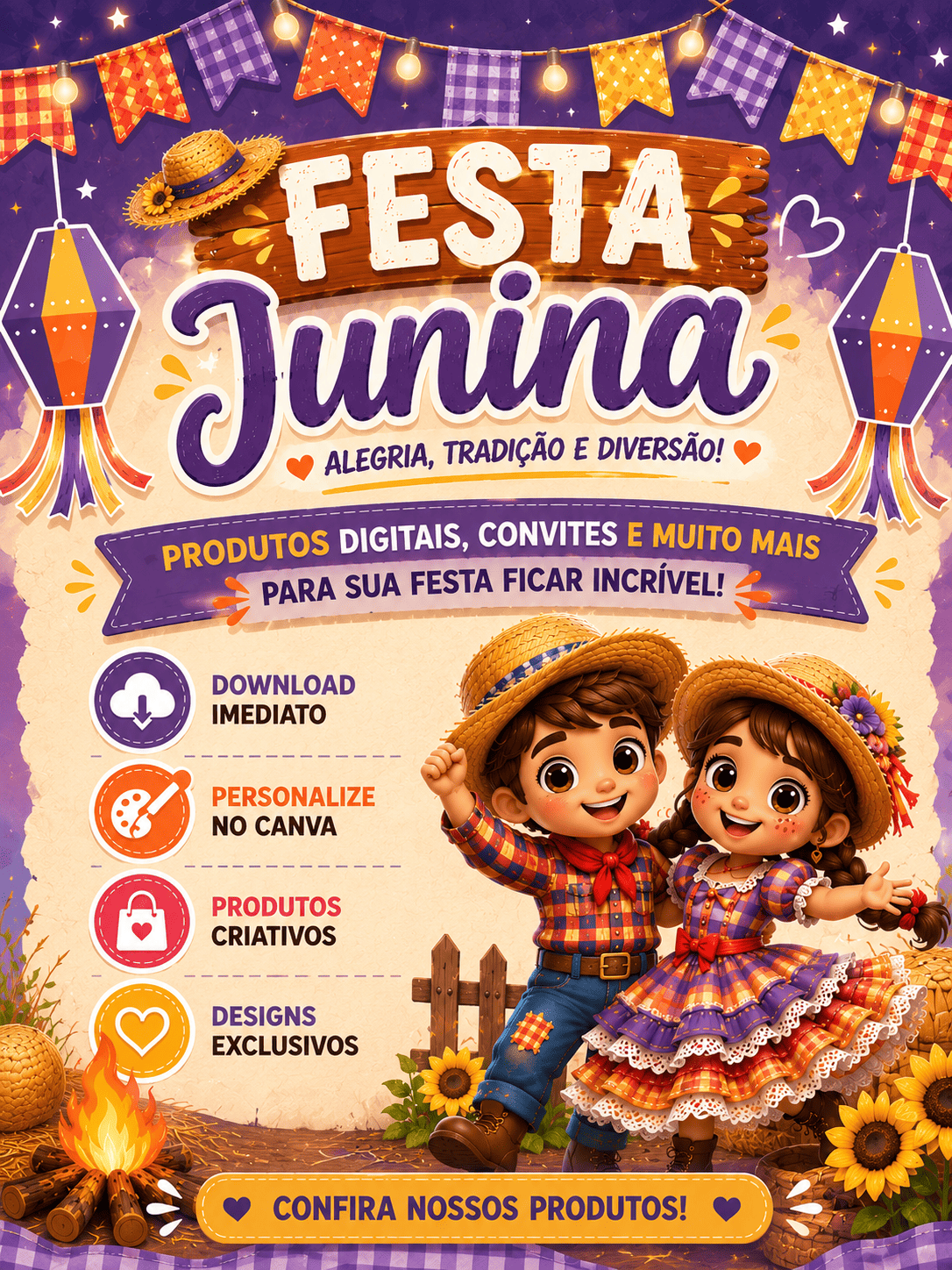 Festa Junina - Interativa Mundo Digital