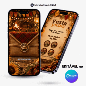 Convite Online de Festa Julina