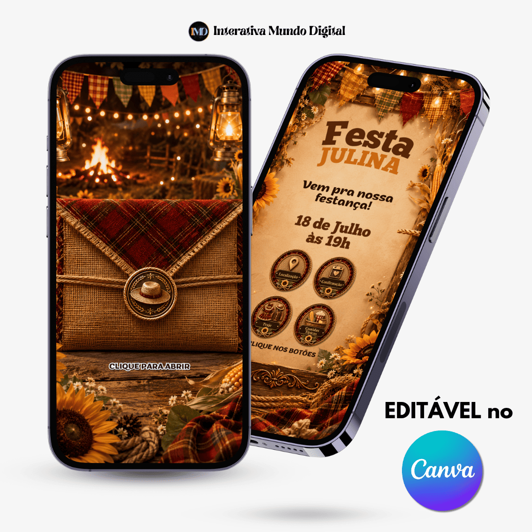 Convite Online de Festa Julina
